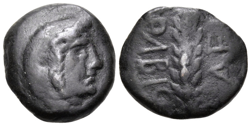 SKYTHIA. Olbia. Circa 240-230 BC. Chalkous (Bronze, 17 mm, 3.22 g, 3 h). Veiled ...