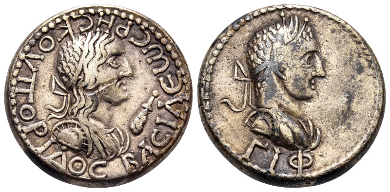 KINGS OF BOSPOROS. Rhescuporis II, AD 211/2-226/7. Stater (Electrum, 18 mm, 7.70...