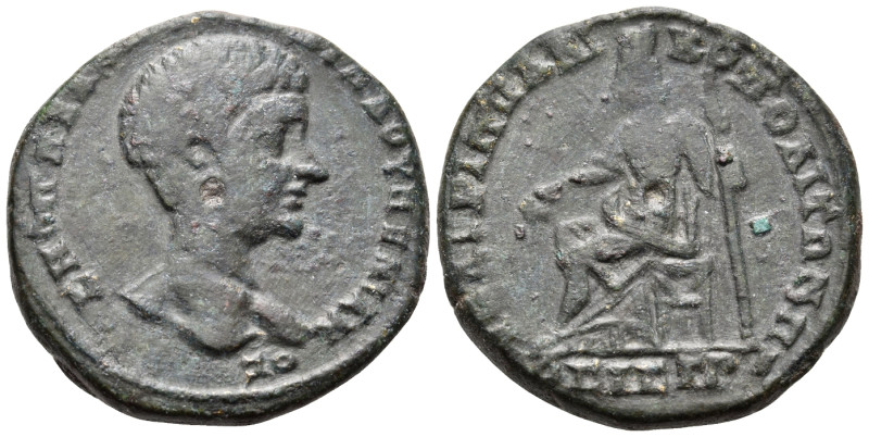 MOESIA INFERIOR. Nicopolis ad Istrum. Diadumenian, as Caesar, 217-218. Pentassar...