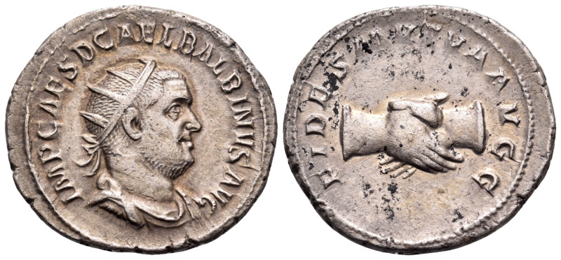 Balbinus, 238. Antoninianus (Silver, 22 mm, 4.73 g, 6 h), Rome, 22 April - 29 Ju...