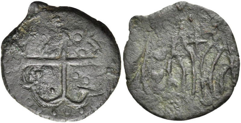BULGARIA. Second Empire. Ivan Aleksandar, 1331–1371. Trachy (Bronze, 19 mm, 1.51...