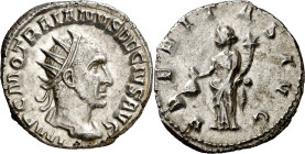 (250-251 d.C.). Trajano Decio. Antoniniano. (Spink 9384) (S. 105) (RIC. 28b). 4,91 g. EBC-.