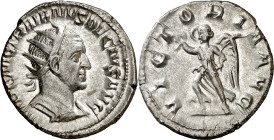 (250 d.C.). Trajano Decio. Antoniniano. (Spink 9387) (S. 113a) (RIC. 29c). 4,13 g. EBC-.