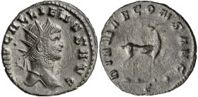 (267-268 d.C.). Galieno. Antoniniano. (Spink 10199) (S. 153) (RIC. 176). 3,09 g. MBC+.