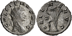 (264-266 d.C.). Galieno. Antoniniano. (Spink 10297) (S. 699a) (RIC. 249). 2,39 g. MBC+.