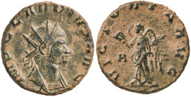 (268-269 d.C.). Claudio II. Antoniniano. (Spink 11378 var) (Co. 294) (RIC. 105). 3,33 g. MBC+.