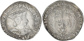 François Ier - Teston 2ème type, Point 15 (Rouen)
Avec couronnelles initiales avers et revers.

Argent - 9,42 grs - 28 mm
G.279B / Dy.794
TB+