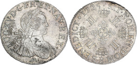 Louis XV - 1/2 écu aux 8 L 1725 B (Rouen)

Argent - 11,81 grs - 31 mm
G.312
SUP-/SUP

Rare (R2 dans le Gadoury des royales) ! Superbe exemplaire...
