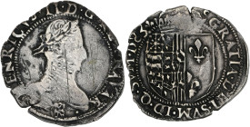 Navarre-Béarn - Henri III de Navarre, II de Béarn - 1/2 franc 1583 (Saint-Palais)

Argent - 6,70 grs - 30 mm
Bd.599 / Salles.192
TTB

Type très ...