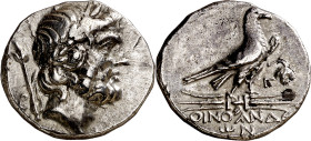 (s. II a.C.). Licia. Oinoanda. Didracma. (S. 5318 var) (BMC. XIX, 1 var). 8,30 g. MBC+.

(s. II BC). Licia. Oinoanda. Didrachma. (S. 5318 var) (BMC....