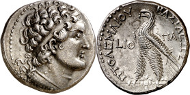 Egipto Ptolemaico. (162-161 a.C.). Ptolomeo VI, Filometor (180-145 a.C.). Pafos. Tetradracma. (S. 7892 var) (BMC, VI, 31). Bella. Ex Elsen 10/12/2005,...