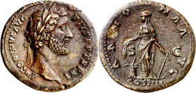 (147-148 d.C.). Antonino pío. Sestercio. (Spink falta) (Co. 39) (RIC. 840). Atractiva. 23,36 g. EBC-.

(147-148 A.D.). Antonius Pius. Sestertius. (S...