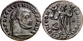 (315-316 d.C.). Licino padre. Siscia. Follis. (Spink. 15212) (Co. 67) (RIC. 17). Bella. 4,00 g. EBC.

(315-316 A.D.). Licinus father. Siscia. Follis...