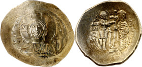 Alejo I, Comneno (1081-1118). Tesalónica. Histamenon nomisma. (Ratto 2123, de Manuel I) (S. 1905). Ex Astarte 30/10/2009, nº 152. 4,42 g. MBC+.

Ale...
