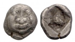 Macedonia, Neapolis, 500 - 480 BC, Silver Obol