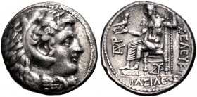 Seleukid Empire, Antiochos II, 261 - 246 BC, Silver Tetradrachm