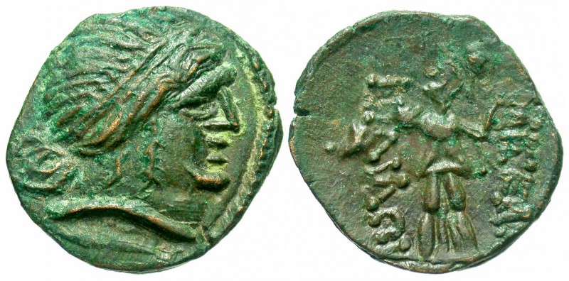 Thrace, Mesambria, Contemporary Imitation, 3rd - 1st Century BC
AE19, 3.55 gram...