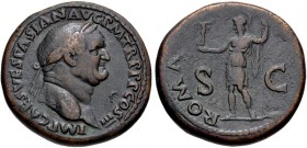 Vespasian, 69 - 79 AD, Sestertius, Roma