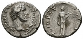 Antoninus Pius, as Caesar, 138 AD, Silver Denarius, Diana