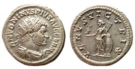 Caracalla, 198 - 217 AD, Silver Antoninianus, Venus, ex CNG