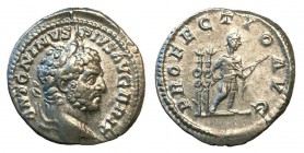 Caracalla, 222 - 235 AD, Silver Denarius