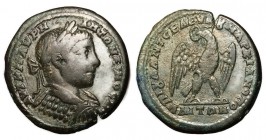 Elagabalus, 218 - 222 AD, AE26, Marcianopolis, Eagle