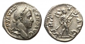 Severus Alexander, 222 -235 AD, Silver Denarius, Romulus
