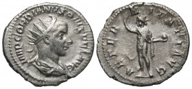 Gordian III, 238 - 244 AD, Silver Antoninianus, Sol