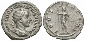 Gordian III, 238 - 244 AD, Silver Antoninianus, Jupiter