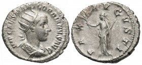 Gordian III, 238 - 244 AD, Silver Antoninianus, Pax, Antioch Mint
