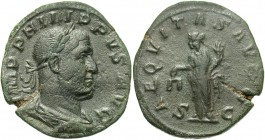 Philip I, 244 - 249 AD, Sestertius, Equity