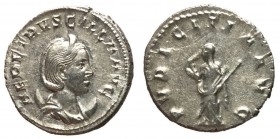 Herennia Etrucstilla, 250 AD, Silver Antoninianus, Pudicitia