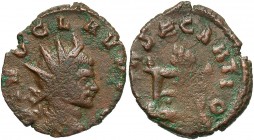 Divus Claudius II, Issue by Quintillus or Aurelian, Altar