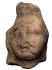 Ptolemaic to Roman Pottery Head, 4th - 1st Century BC
