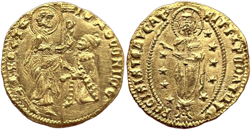 Venezia - Giovanni Mocenigo (1478-1485) Ducato - D/ IO MOCENIGO - S M VENETI, Sa...