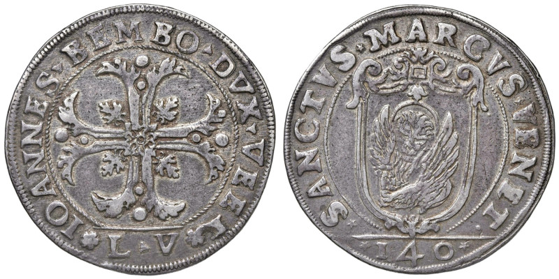 Venezia - Giovanni Bembo (1615-1618) Scudo della croce da 140 Soldi - D/ IOANNES...