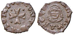 Venezia - Alvise Contarini (1676-1684) Doppio Bagattino - D/ ALOYSIVS CONT D, croce accantonata da quattro bisanti R/ SANT MARCVS V, testa di San Marc...