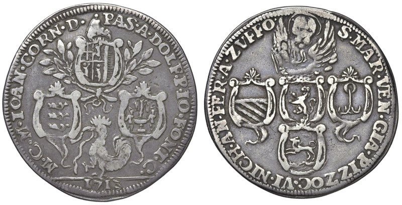 Venezia - Giovanni II Corner (1709-1722) Osella per Murano 1713 an. V - D/ M C M...
