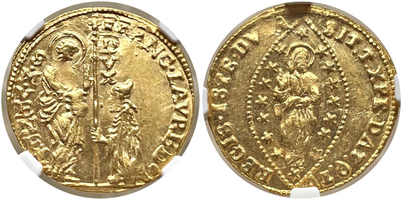 Venezia - Francesco Loredan (1752-1762) Zecchino - D/ FRANC LAVRED - S M VENET, ...