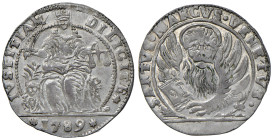Venezia - (Monetazione anonima) Lirazza da 30 soldi 1789 - D/ SANTVS MARCVS VENETVS, leone di San Marco nimbato con libro R/ IVSTIAM DILIGITE, la Gius...