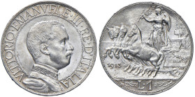 Vittorio Emanuele III (1900-1946) Lira 1913 Quadriga Veloce - MIR 1146e Gig. 136 Ag

Status: FDC