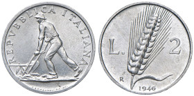 Repubblica Italiana (dal 1946) 2 Lire 1946 Spiga - Gig. 324 It R

Status: FDC