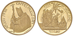 Giovanni Paolo II (1978-2005) 20 Euro 2003 "Alle radici della fede" - Au 2'800 esemplari coniati; senza confezione

Status: PROOF