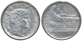 Albania - Zog I (1925-1939) Franga 1927 Prova Zecca Roma - Pag. Prove 811 Ag • Rarissima, soli 50 pezzi coniati. Sigillata Cavaliere FDC

Status: FD...