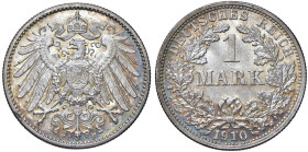 Germania - Gugliemo II (1888-1918) Marco 1910 F - KM 14 Ag 5,53 g

Status: qFDC