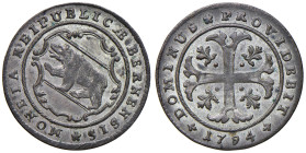 Svizzera - "Berna" 1/2 batzen 1794 - KM 91 Mi 1,88 g

Status: SPL