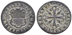 Svizzera - "Friburgo" 1/2 Kreuzer 1787 - KM 42 Mi 1,08 g

Status: SPL+