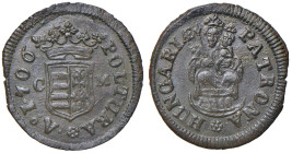 Ungheria - Ferenc Rakoczi (1703-1711) Poltura 1706 CM - KM 263.3 Huszar 1552 Cu 2,88 g

Status: qFDC