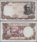 Equatorial Guinea: Banco de Guinea Ecuatorial, 1.000 Bipkwele 1979, P.16 in perfect UNC condition. Rare!
 [differenzbesteuert]