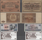 Alle Welt: Collection with more than 230 banknotes from all over the world, with a main focus on Russia (including 196 pcs. 250 Rubles 1917, P.36, VG ...